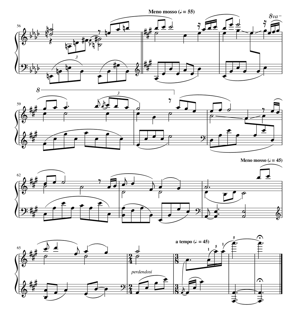 Sheet nhạc Kiss The Rain 5